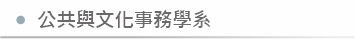 公共與文化事務學系